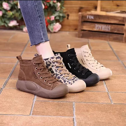 Height Increasing Shoes Luxury Retro Soft Sole Casual Shoes