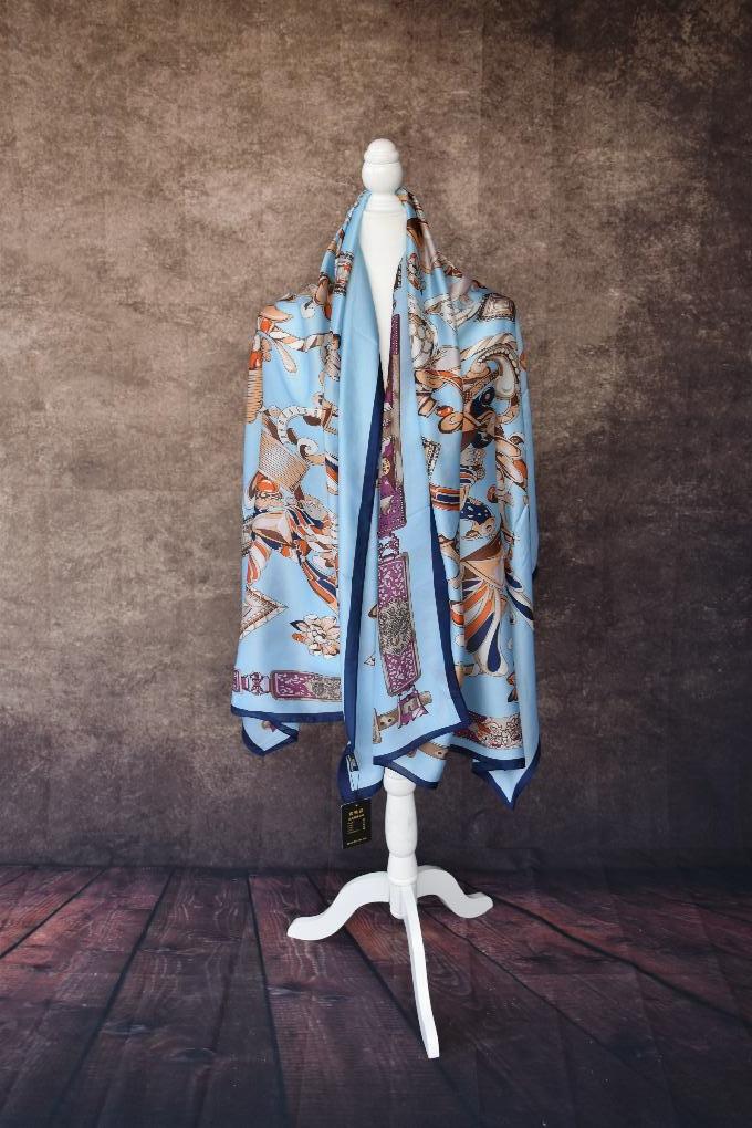 Miss Manel Long Silky Scarf