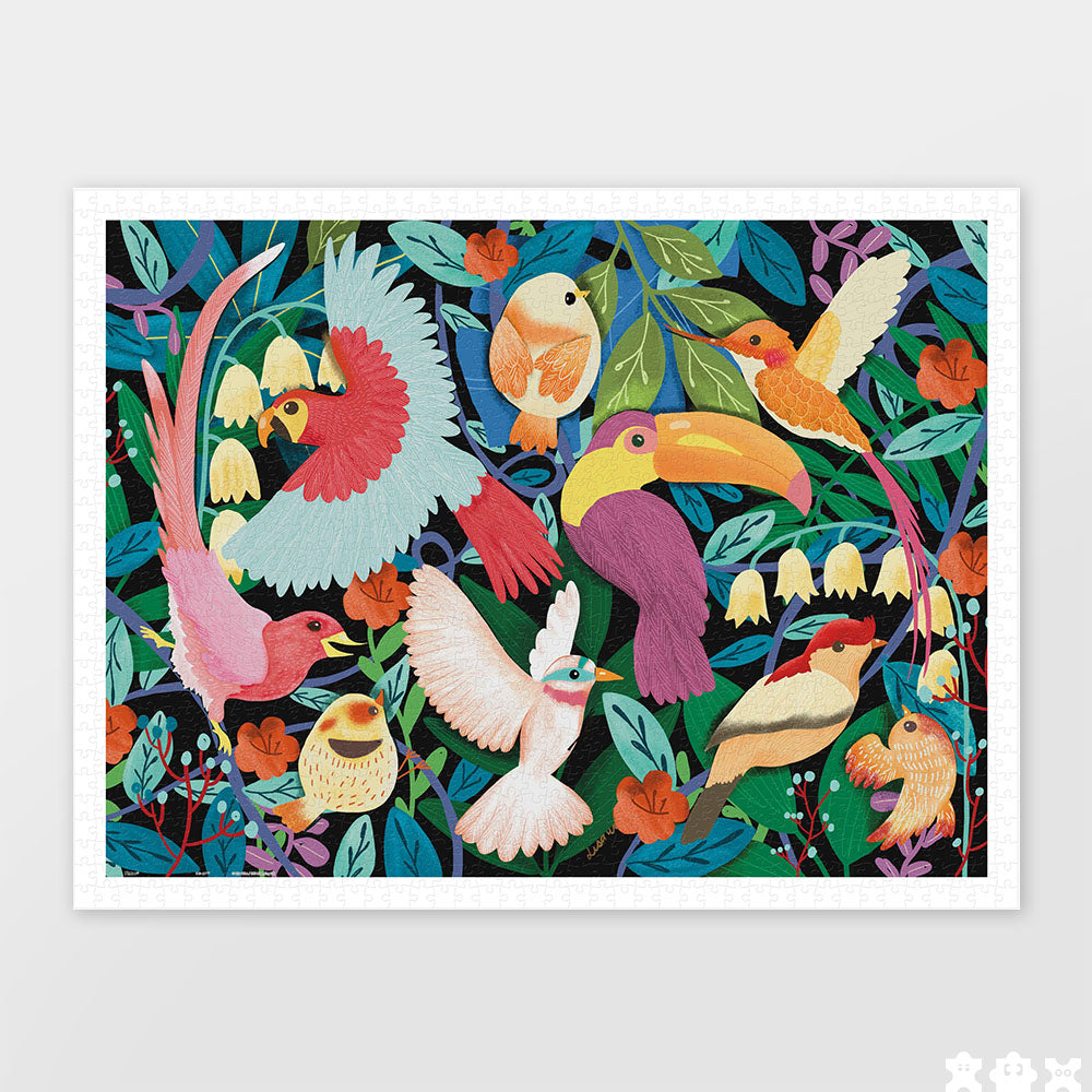 H3520 - 1200 Piece - Exotic Birds