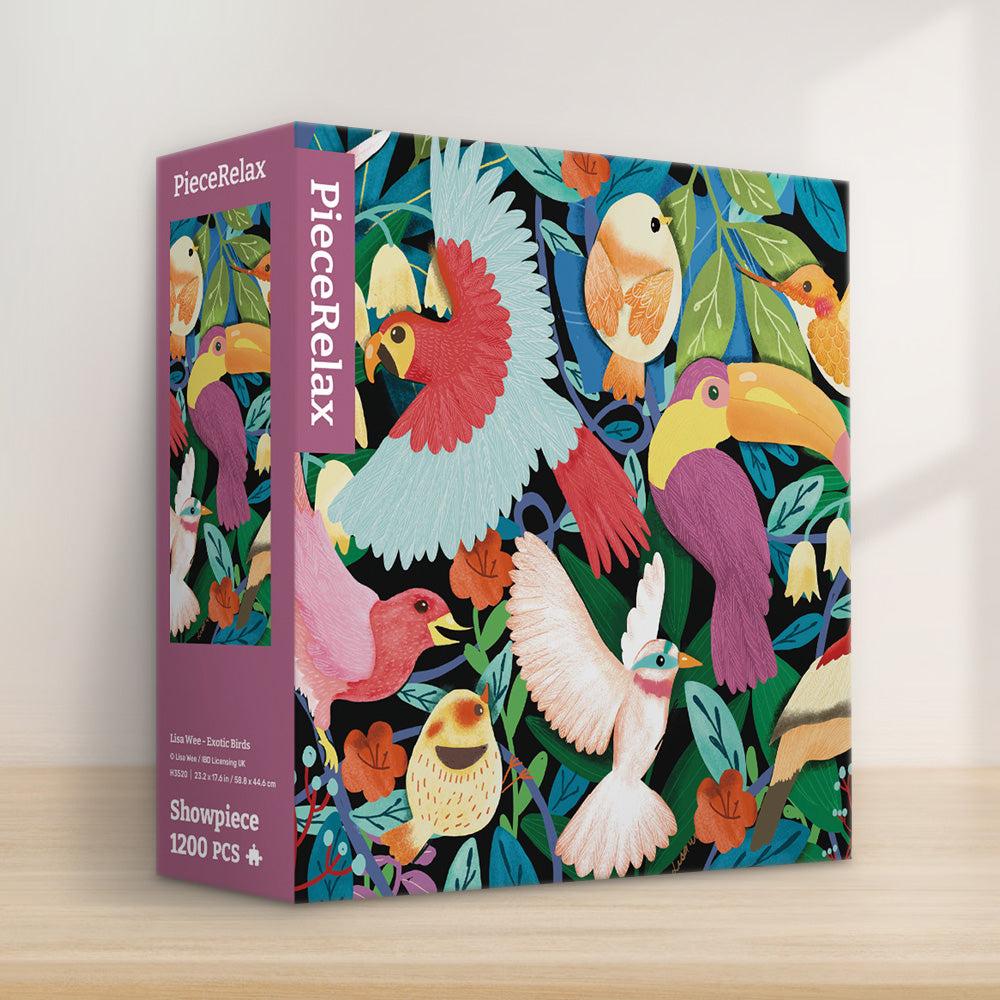 H3520 - 1200 Piece - Exotic Birds