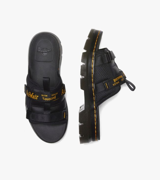 Ayce leather slides