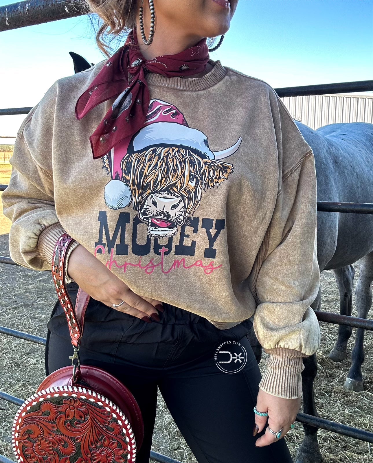 Mooey Christmas Sweatshirt