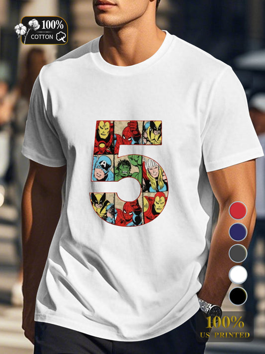 Ys 0718 11 Men's pure cotton Tshirt Comfort Fit