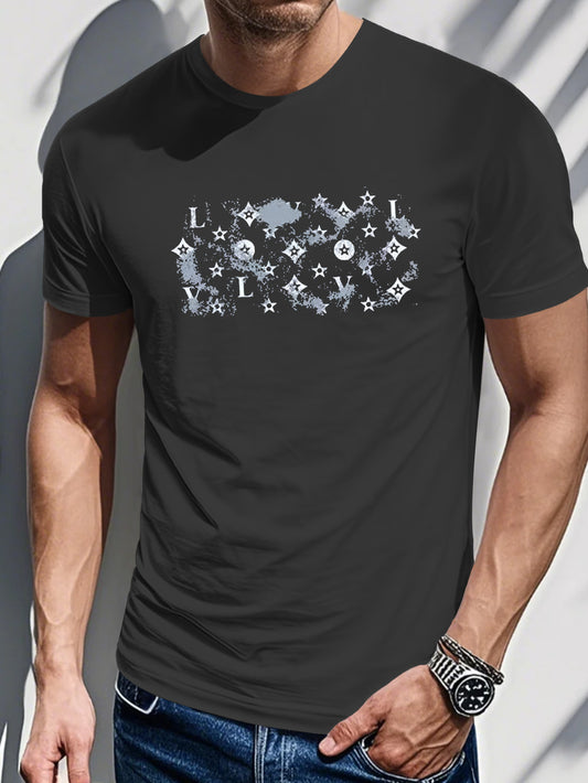 Cx 0711 4 Men's Short Sleeve T-shirt Summer T-shirt Top