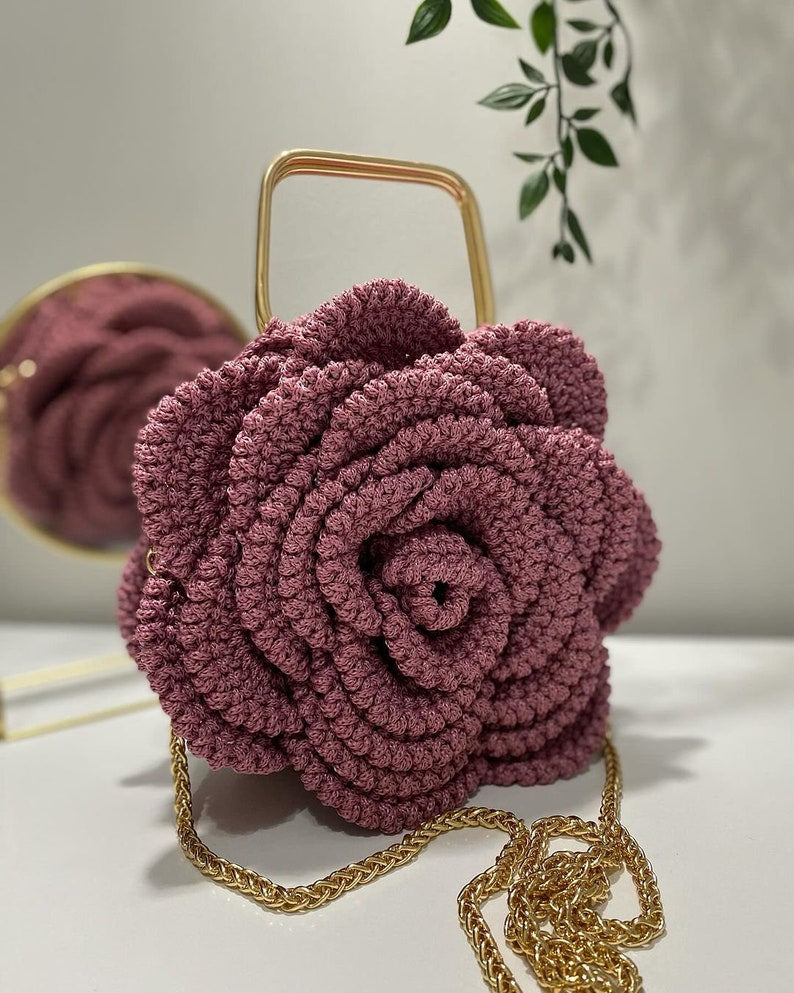 Ruffled Evening Shoulder Luxury Handbag