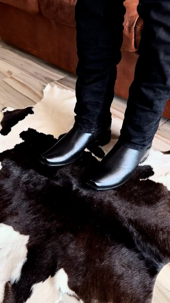 Cowboy Western Deerskin  Boots