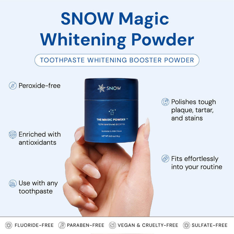 Magic Toothpaste Whitening Booster Powder