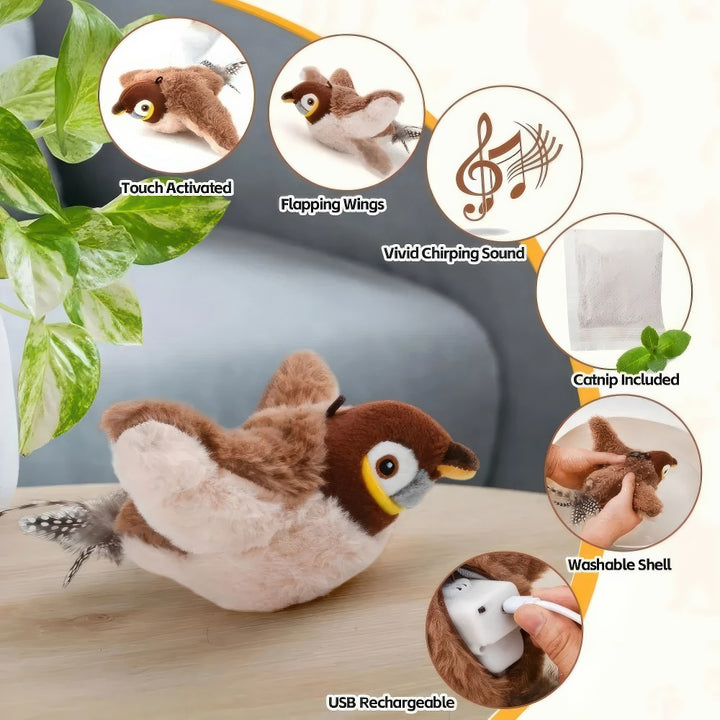 Parent-child pet interactive toy ai smart electronic pet bird