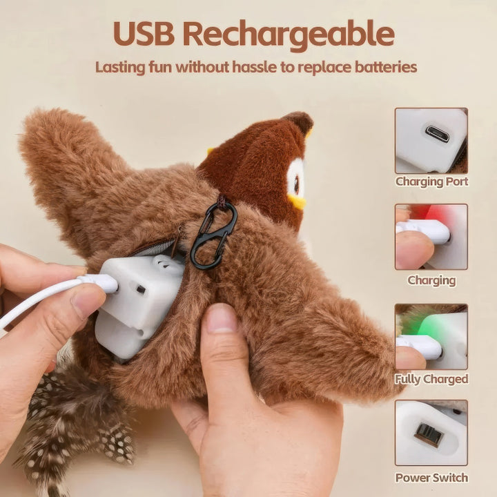 Parent-child pet interactive toy ai smart electronic pet bird