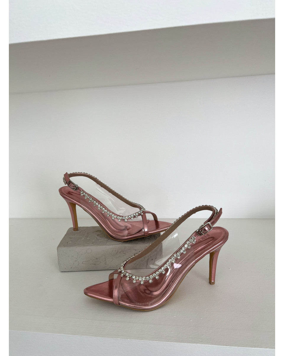 ADELAIDE CRYSTAL-EMBELLISHED SLINGBACK HEEL