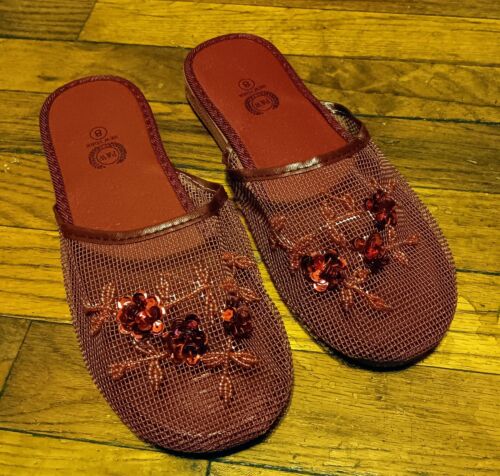 New Women's Mesh Sequin Comfort Slippers in 13 Colors