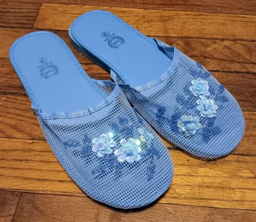 New Women's Mesh Sequin Comfort Slippers in 13 Colors